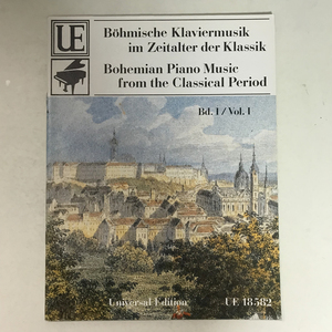 [楽譜] Bohemian Piano Music from the Classical Period/gb