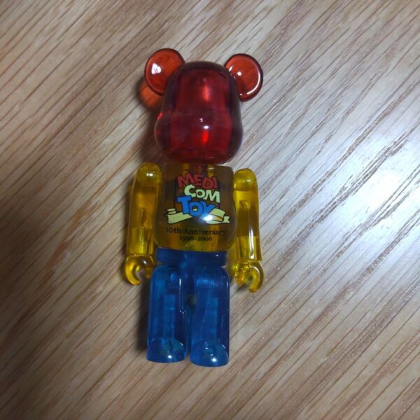 ベアブリック be@rbrick ノベルティ マルチカラー クリア