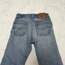 90s Levi''s USA製 リーバイス501xx デニムパンツ ジーンズ ジーパン 015 色落ち ヒゲ 古着 ヴィンテージ_画像9