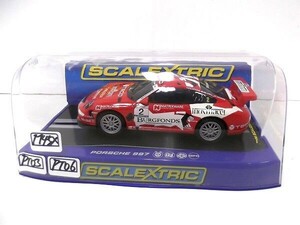 Scalextric/スケールトリック スロットカー C2899 Porsche 997 Lechner Racing ポルシェ/60サイズ