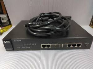 Zyxel ES1100-8P ネットワークスイッチ PoE (Power over Ethernet) 対応 ブラック 中古