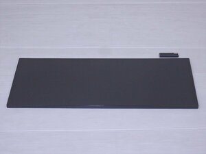 ★本うるし塗【柿合塗 炉用長板　紙箱入り】木製漆器　状態良好！　サイズ：74×30.7×厚1.4cm　茶道具 敷板 茶器