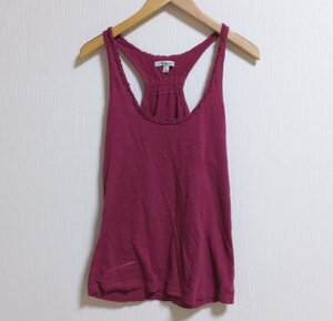 P431　AMERICANEAGLE　アメリカンイーグル　ワインレッド　タンクトップ　M　【メ便】