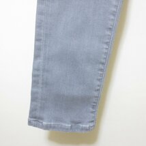 BI10　美品　DENHAM　デンハム　SHARP SKINNY FIT　グレー　デニム　パンツ　スキニー　W27【メ便】_画像2