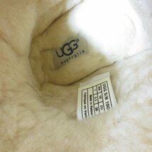 BN01　UGG　アグ　アレーナ　ショートブーツ　モカシン　ムートン　ミッドナイト　ブルー　2WAY　1004806　24cm_画像9