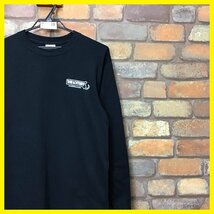 ME11-969★USA古着★【GILDAN ギルダン】ワンポイントロゴ ロンT ブラック【メンズ S】長袖Tシャツ ビンテージ 企業物 ストリート ワーク_画像5