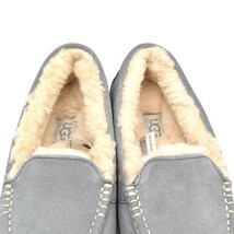 新品未使用品 アグ UGG Australia アンスレー ANSLEY モカシン スリッポン フラットシューズ ライトグレー JP26cm ansley-26_画像7