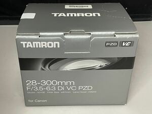 TAMRON 28-300mm F3.5-6.3 Di VC PZD カメラレンズ