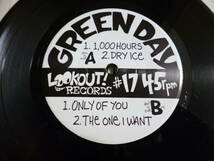 GREEN DAY / 1000 HOURS■'91年Lookout! 3rd Pressing 7”ep グリーンデイ メロコア pop punk rancid nofx offspring bad religion_画像3