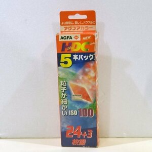 AGFA/アグファ　HDC plus 24+3枚撮り５本パック　”期限切れ”