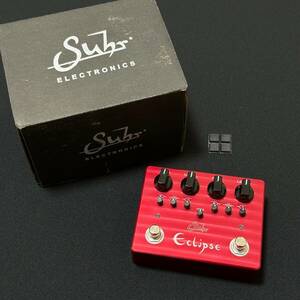 ★1円スタート★美品★ Suhr Eclipse サー エクリプス エフェクター オーバードライブ ディストーション ハイゲイン