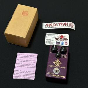 ★1円スタート★ Analogman Prince of Tone Overdrive Distortion アナログマン プリンスオブトーン オーバードライブ ディストーション