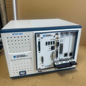 （H-6）NATIONAL INSTRUMENTS ナショナルインスツルメンツ 測定テスト装置 PXI-1031 / PXI-8110 PXI-6229 PXI-8231x2