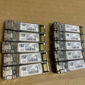 (601)中古 CISCO SFP-10G-SR 10-2415-03 モジュール 10個セットの画像2