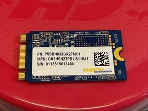 純正 HP PHISON 923128-003 PSSBN032GA27MC1 32GB M.2 SSD
