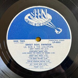 【US ORIG LP】LIL BOB&THE LOLLIPOPS-SWEET SOUL SWINGER/1967/ルイジアナFUNKの画像5
