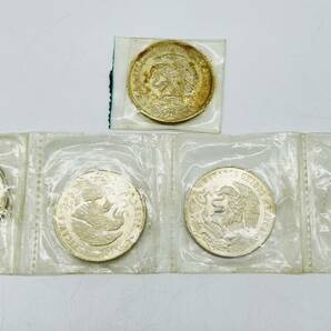【OP-12726TR】1円スタート メキシコオリンピック 記念硬貨 25ペソ銀貨 5枚セット 記念コイン 1968年 オリンピック 海外硬貨 アンティークの画像1