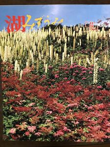 みずうみ 湖 64 滋賀銀行PR誌 伊吹山 花紀行 高山植物 カラー写真多数　昭和58年