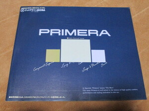 1991 год 7 месяц выпуск P10 Primera предыдущий период каталог 