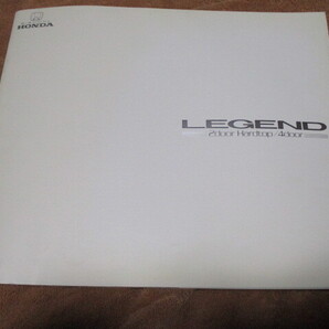 1988年2月発行KA1/3/4レジェンド2ドアハードトップ/4ドアのカタログ