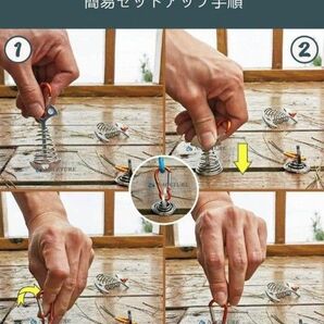 NACETURE ウッドデッキ ペグ 自在金具 キャンプ キャンプ用テント 対応