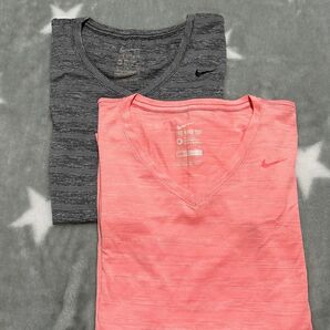 NIKE DRI-FIT シャツ　2枚組　レディース　ナイキ