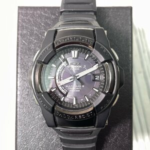 m002 H5 稼働品 CASIOカシオ G-SHOCK GIEZ ジーズ TOUGH 5046 GS-1200Bタフソーラー ブラック 腕時計