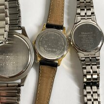 f001 B シチズン CITIZEN エコドライブ 腕時計 5点 まとめて 稼働品2点 メンズ レディース_画像7