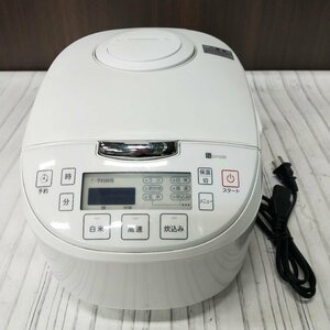 s001 G3 ジャンク品 ニトリ マイコン炊飯ジャー 5.5合 MB-FS3017N WH 炊飯器 中古 現状品