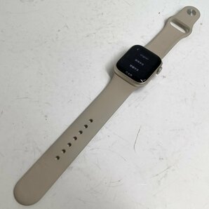 f001 B 良品 Apple Watch アップルウォッチ Series 7 GPSモデル 41mm MKMY3J/A スターライトアルミベルト ペアリング解除済 動作品の画像5
