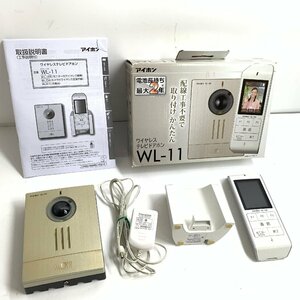 f001 E アイホン ワイヤレステレビドアホン WL-11 動作品