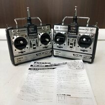 s001 D3 ラジオコントローラー Futaba 送信機 FP-T5N 2台 まとめ 双葉電子工業 中古 良品　ラジコン/コントローラー_画像1