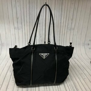 m001 F(80) PRADA プラダ ショッピングバッグ ブラック ナイロン トート BN0641 TESSUTO SHOIPPIN NERO