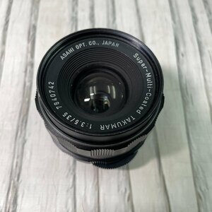 m002 D2(60) PENTAX ペンタックス 一眼レフカメラ 短焦点レンズ Super-Takumar 1:3.5/35 現状品