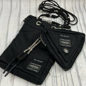 m002 H4(60) 1円～ TOGA ARCHIVES × PORTER トーガ ポーター コラボ Shoulder Pouch ショルダー ポーチ バッグ ブラック 黒 鞄 カバン