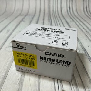 m001 E 新品 CASIOカシオ NAME LAND ネームランド TAPE CARTRIDGE テープカートリッジ XR-9YW 1pc 5本入り