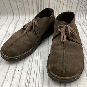 m002 E2(80) 3 Clarks クラークス DESERT TREK デザートトレック 36445 サイズ26.5cm 茶系 ブラウン スエード メンズ 靴 シューズ