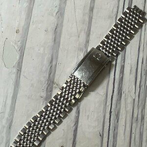 m001 T3 OMEGA オメガ 純正ベルト ブレス シルバーカラー ライスブレス 幅約17.5ｍｍ メンズ 腕時計