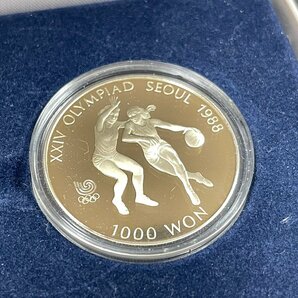 m002 H4(30) 保管品 1988年 ソウルオリンピック 記念硬貨 1000ウォン 2000ウォン SEOUL 五輪 外国通貨 外貨 硬貨の画像3