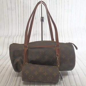 f002 2Fbag ルイヴィトン LOUIS VUITTON 旧パピヨン30 ハンドバッグ ECLAIR ZIPPER モノグラム PVC×レザー M51367 ポーチ付き