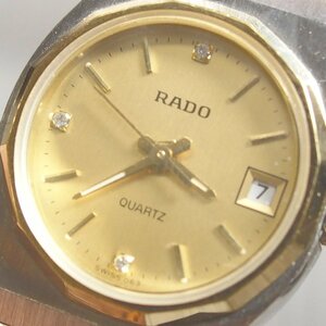 f002 B1 13 RADO ラドー 111.4009.4W レディース腕時計 不動ジャンク ネコポス385円