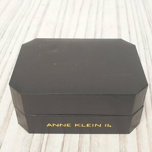 f002 Z2 アンクライン ANNE KLEIN Ⅱレディース腕時計 チェンジベゼル クオーツ レディース 2針 替えベルト 電池切れ 劣化有りの画像10