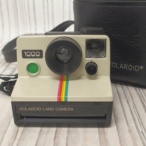 f002 Y3 ポラロイド POLAROID LAND CAMERA 1000 インスタントカメラ フィルムカメラ 昭和レトロ 動作未確認 専用ケース付き