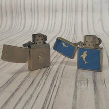 f002 Y1 ジッポ ZIPPO 外箱無し いろいろ まとめ 6点 セット ゴールド シルバー ブルー 宅配便コンパクト_画像7