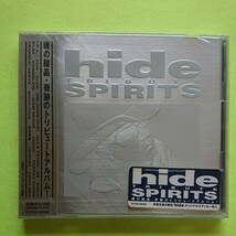 CD(未開封品、初回生産分限定hideオリジナルステッカー封入)/ hide〈 TRIBUTE SPIRITS〉_画像1