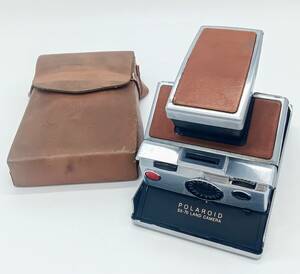 【え沖】 ☆ POLAROID SX-70 LAND CAMERA ポラロイド カメラ ポラロイドカメラ レトロ 本体 MDZ01MNB63