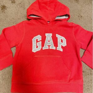 GAP☆ギャップ☆パーカー☆レッド☆赤☆ベビー☆キッズ☆100cm