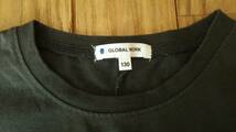 GLOBAL　WORK　キッズ　長袖Tシャツ　ロング丈　130_画像2