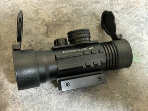 FOCUHUNTER 4×33 スコープ　赤緑レティクル　/ スナイパー　ダットサイト　マルイM4AK MP5 タクティカルスコープ