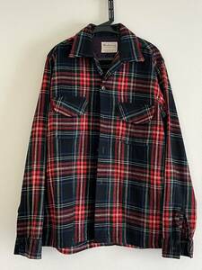 50-60年代 Wolverine Plaid Board Wool Shirt